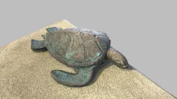 Embarcadero bronze turtle