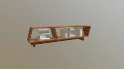 End of bed bookcase 2