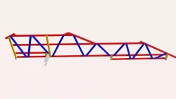 ENDUROTRUSS with dropped ceiling and beam pocket