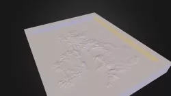 England Height Map Model