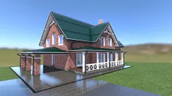 English modern 2 level house - Shlisselburg