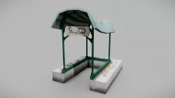 Entrada Para O Metrô