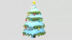 Environment - Christmas Tree Stylized