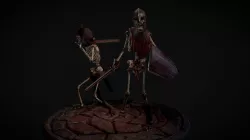Evil skeleton guys