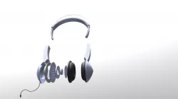exploded headphone