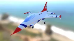 F-16 Low Poly Model