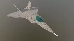 F22 low poly