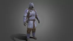 Fantasy scaled armor