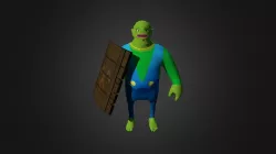 Farmer Goblin With Shield