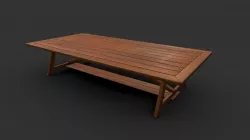 Farmhouse Wooden Table