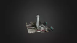 Faro de Puerto Progreso, Yucatán.