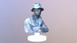 FDR Memorial Forgotten Man Bust