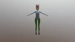 Female Model Animation