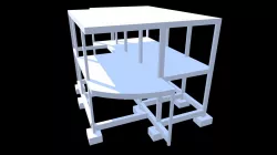 Figura 5.28: Modelo IFC Importado No Revit