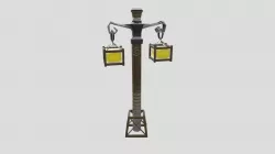 Final Project: Lightpost Model Textured