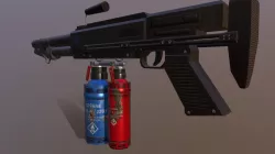 Flamethrower Model