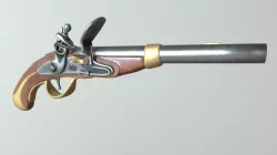 Flintlock pistol
