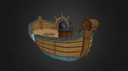 Floating boat