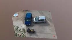 Forensics Accident 3D Mesh