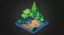 Forest Diorama