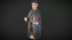 Franciscan Monk With Book