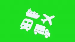 Freight Transport 3D icon