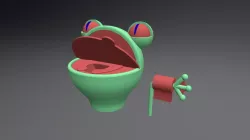 Frog Toilet