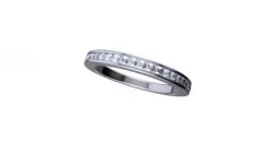 Full-eternity channel set band // 1.3mm diamonds