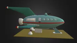 futurama planet express ship