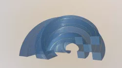 Futuristic Art Building