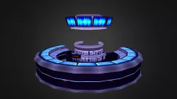 futuristic bar
