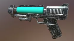 Futuristic gun