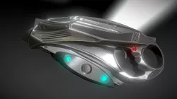 Futuristic Handgun