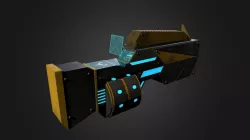 Futuristic Laser Gun
