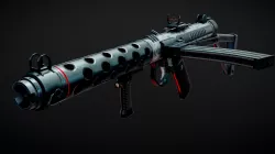 Futuristic Sterling SMG