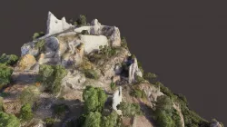 Galtellì, Castello di Pontes