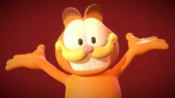 Garfield 3D model