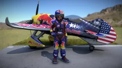 GeeBee-R3 Air-racing Toy_landing
