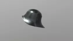 German Brimmed Kettlehat Sallet