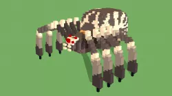 Giant Spider Voxelart