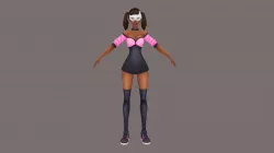 Girl dancer