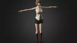 Girl TPose
