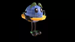 GLOBI- KAMU Character (Animation Test)