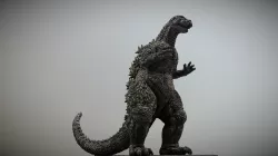Godzilla statue photogrammetry scan
