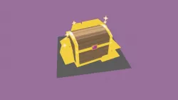 Gold Treasure Chest