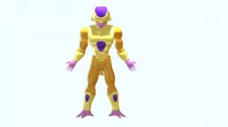 Golden Freeza Blender Cycles