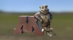 Goldy Gopher Statue