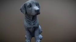 Good Boy - Dog Statue