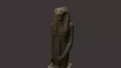 Granodiorite statue of Sekhmet standing