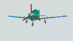 Gravity Sketch -Aircraft cross sectioned